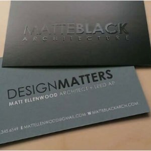 Mate Coated Cards