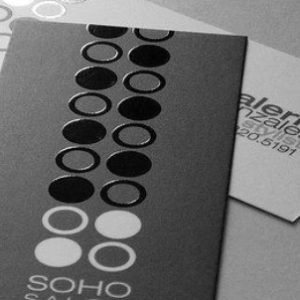 Silk Laminated Cards