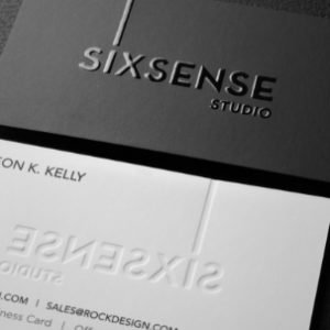 Embossed Cards