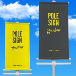 Outdoor Pole Banners