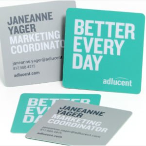 Plus Cut Business Cards